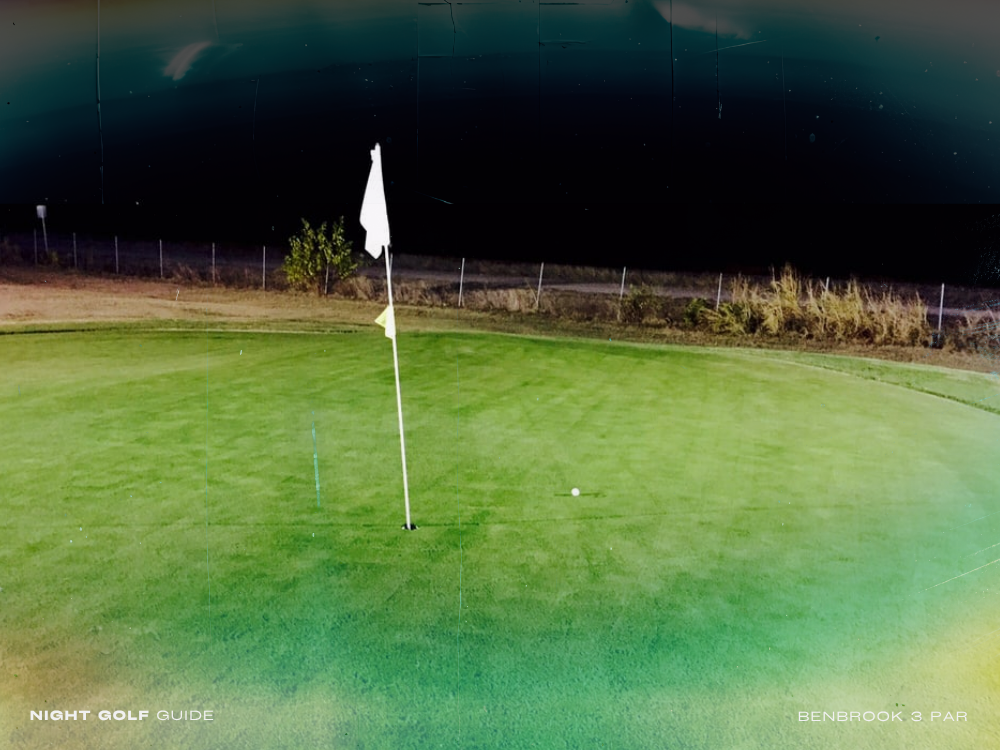 Glow ball golf brings energy to the course, with short, approachable holes perfect for beginners and casual play.