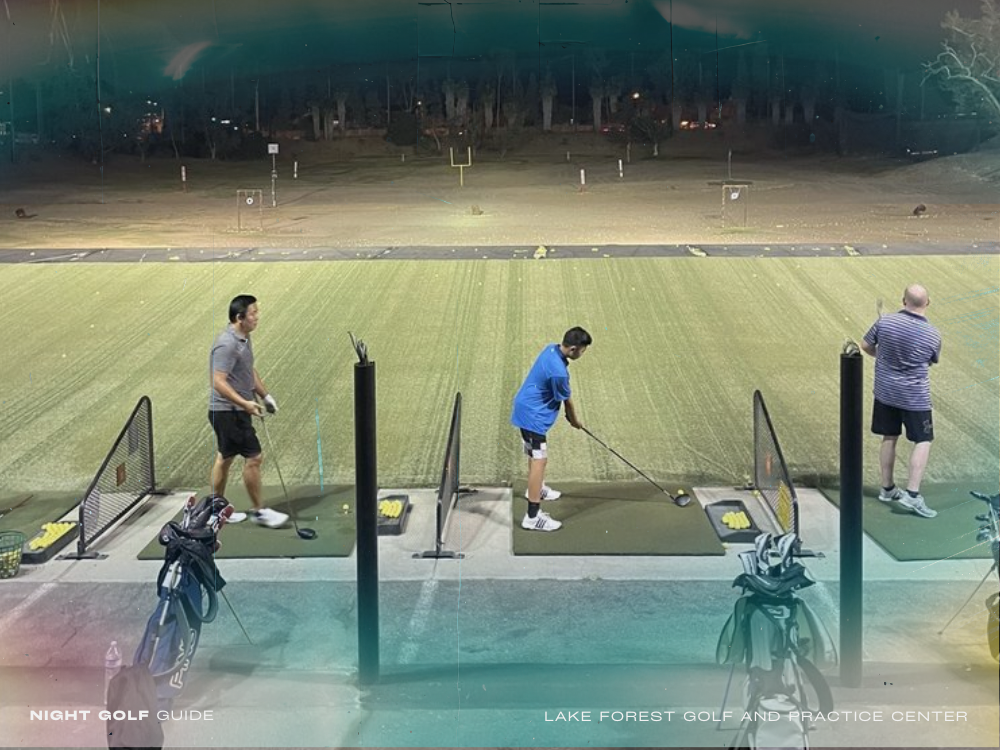 Stay sharp on the greens even after dark with a fully lit putting area that’s perfect for dialing in your stroke.