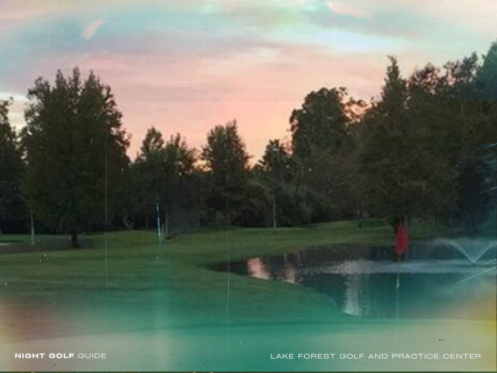 Glow ball golf adds a fun, social twist to evening play, making the short course a go-to spot for relaxed night rounds.