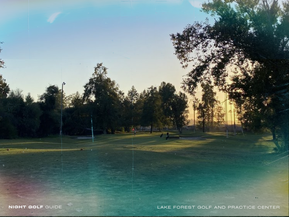 Whether you're working on your swing or just unwinding after work, Lake Forest offers top-tier practice conditions under the lights.
